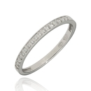 Fehér arany gyűrű 52-es méret - BC005-B-0,09-52